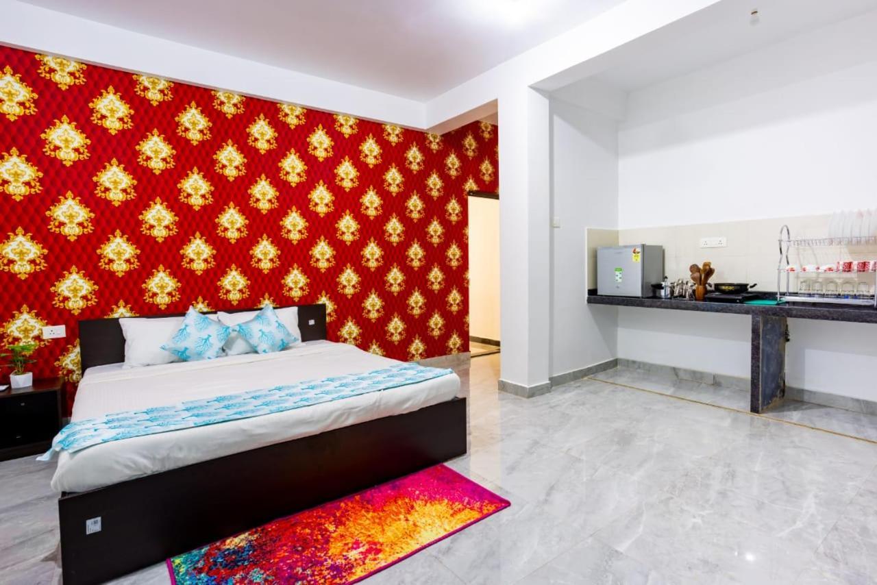 Goan Fiesta Studio Calangute Goa Villa Eksteriør bilde